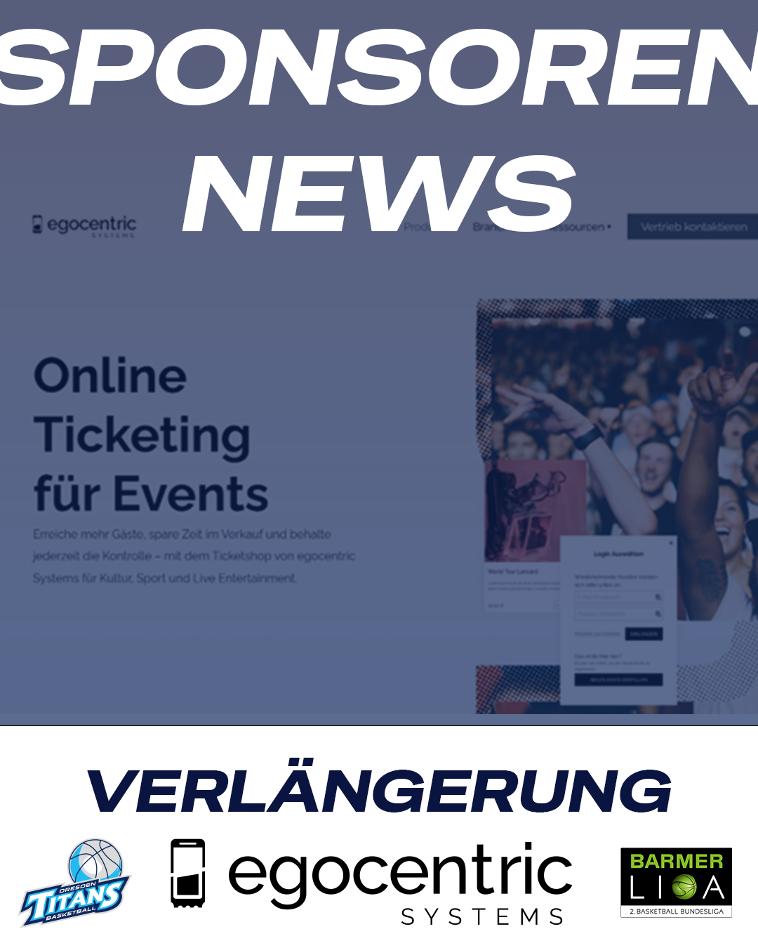 Die Jahreskarten und Einzeltickets für die Saison 2025/26 sind da – Kooperation mit egocentric Systems GmbH ausgebaut